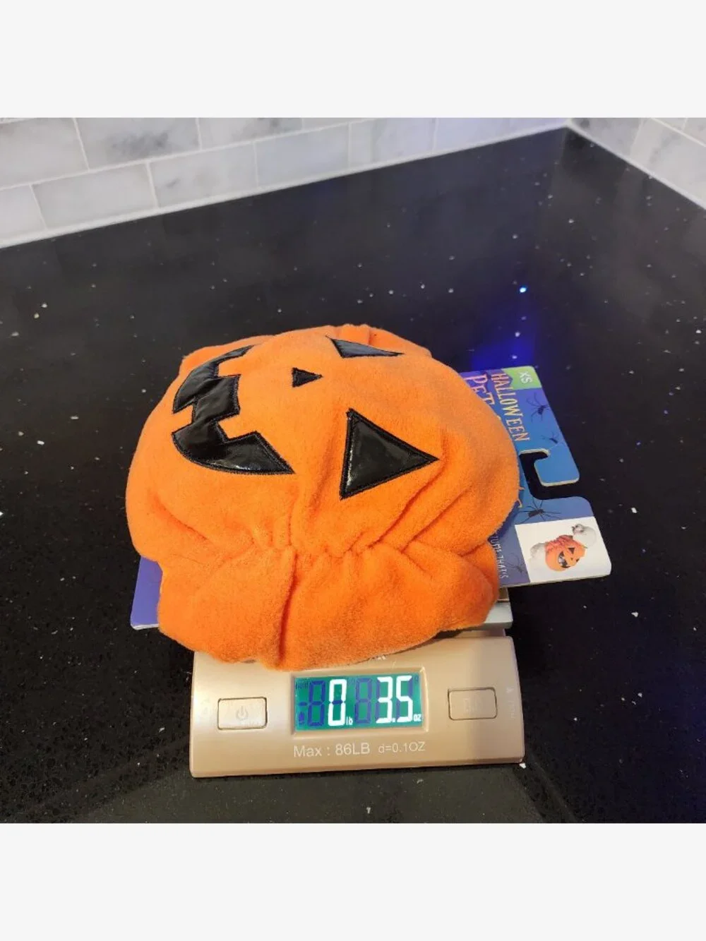 Jack O’ Lantern Halloween Pet Costume | XS [NWT]